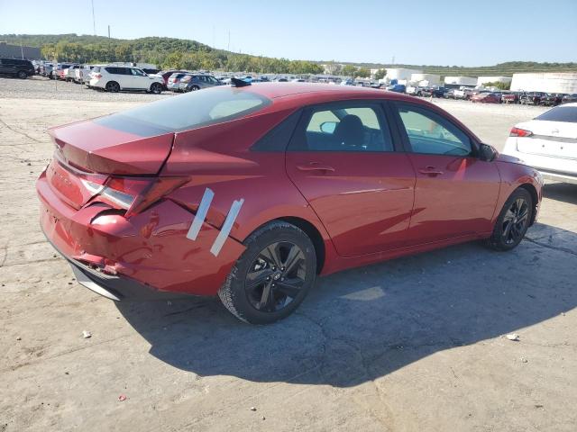 KMHLS4AG0NU244852 - 2022 HYUNDAI ELANTRA SEL RED photo 3