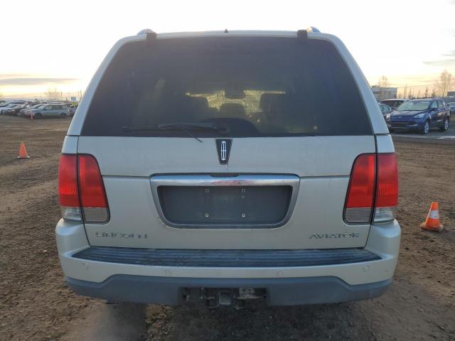 5LMEU88H65ZJ18780 - 2005 LINCOLN AVIATOR 奶油色 照片 6