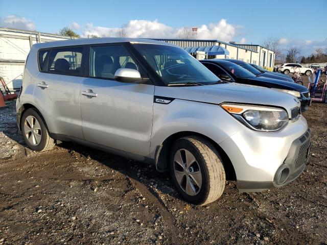 KNDJN2A2XF7790960 - 2015 KIA SOUL SILVER photo 4