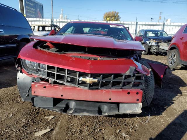 2G1FB1E33C9187332 - 2012 CHEVROLET CAMARO LT RED photo 5