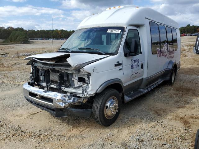 1FDWE3FL4CDA02986 - 2012 FORD ECONOLINE E350 SUPER DUTY CUTAWAY VAN WHITE photo 1