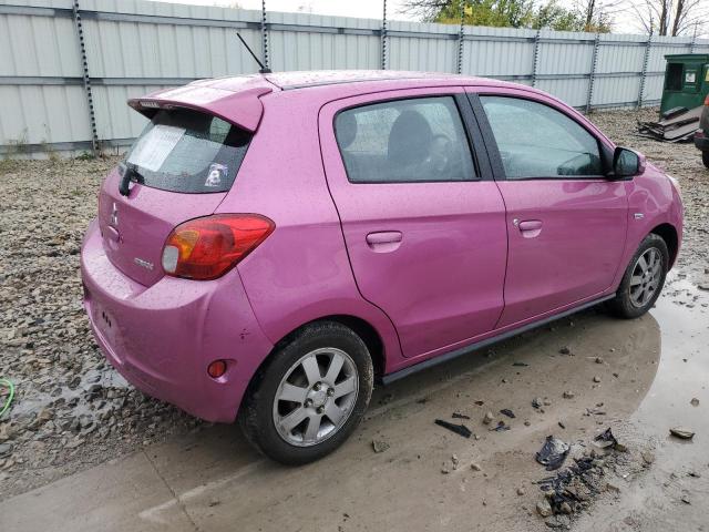 ML32A4HJXFH040013 - 2015 MITSUBISHI MIRAGE ES PINK photo 3