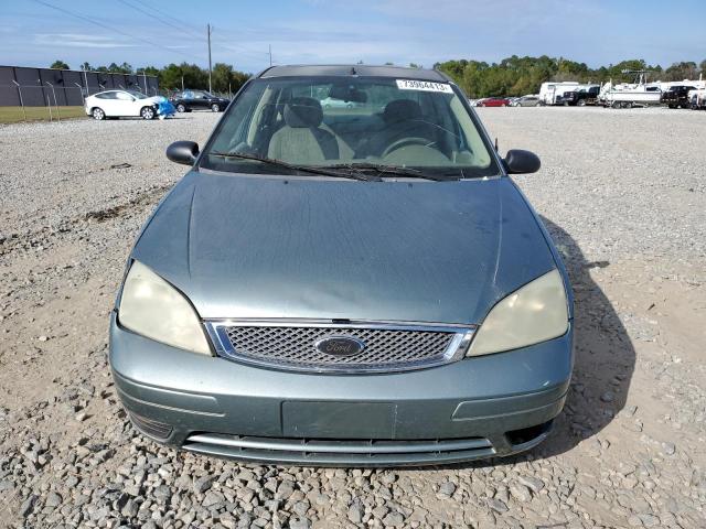 1FAFP34N75W155510 - 2005 FORD FOCUS ZX4 GREEN photo 5