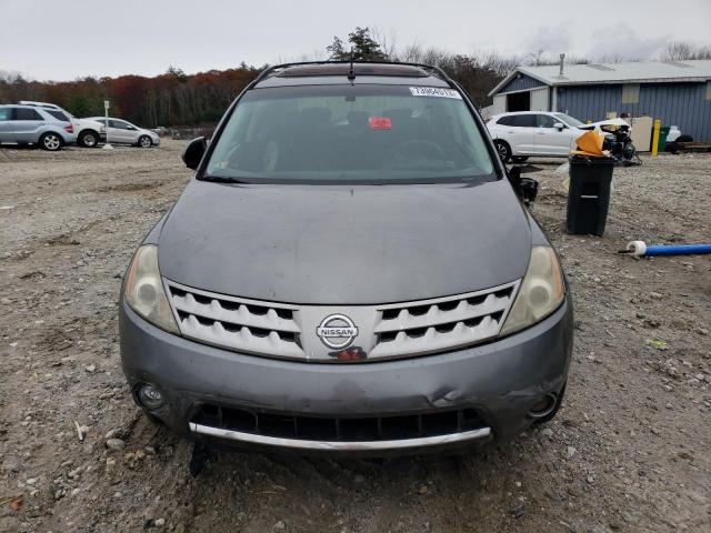 JN8AZ08W67W603288 - 2007 NISSAN MURANO SL GRAY photo 5