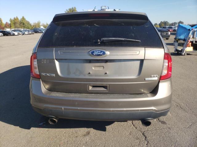 2FMDK3J96DBA40884 - 2013 FORD EDGE SEL GRAY photo 6