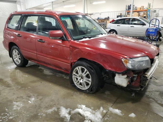 JF1SG66698H730690 - 2008 SUBARU FORESTER SPORTS 2.5X RED photo 4