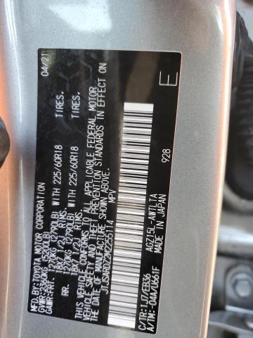 JTJSARDZ2M2255114 - 2021 LEXUS NX 300 BASE 银色 照片 14