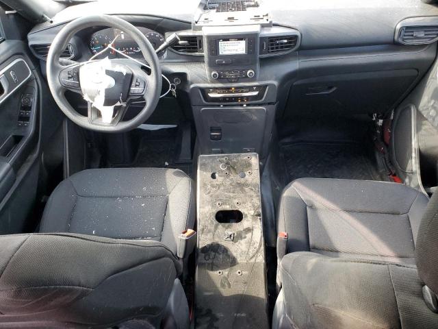 1FM5K8AB1LGC52524 - 2020 FORD EXPLORER POLICE INTERCEPTOR RED photo 8