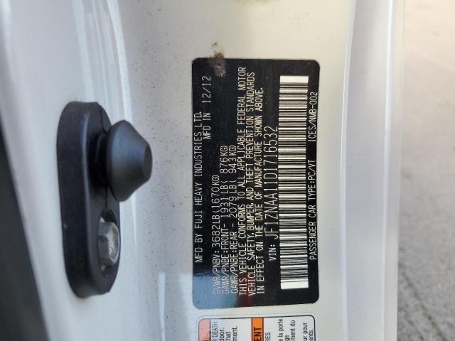 JF1ZNAA11D1716532 - 2013 TOYOTA SCION FR-S თეთრი ფოტო 12