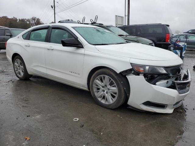 2G11Z5SL8F9231492 - 2015 CHEVROLET IMPALA LS WHITE photo 4