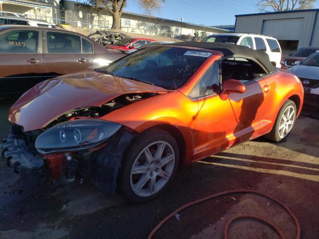 4A3AL35T57E012526 - 2007 MITSUBISHI ECLIPSE SPYDER GT ORANGE photo 1