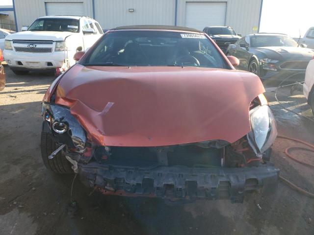 4A3AL35T57E012526 - 2007 MITSUBISHI ECLIPSE SPYDER GT ORANGE photo 5