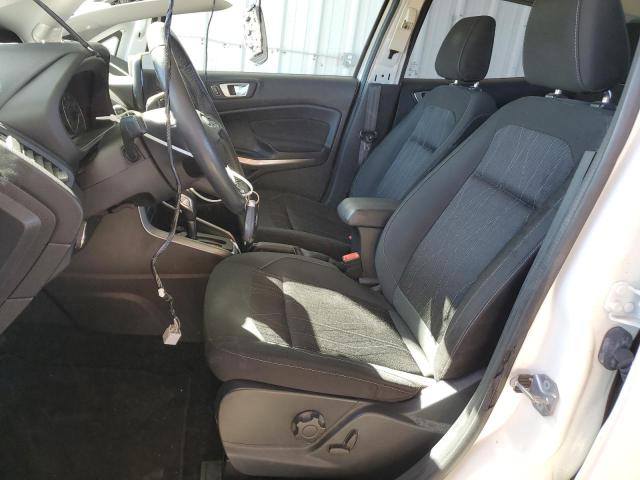 MAJ3P1TE5JC225140 - 2018 FORD ECOSPORT SE WHITE photo 7