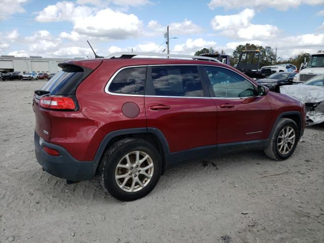 1C4PJMCBXFW743917 - 2015 JEEP CHEROKEE LATITUDE RED photo 3