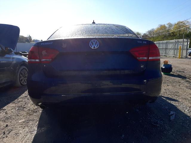 1VWBV7A37FC043864 - 2015 VOLKSWAGEN PASSAT SE BLUE photo 6