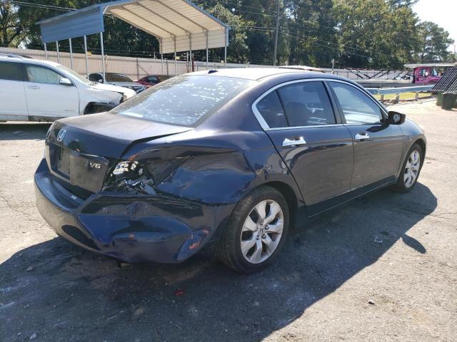 1HGCP36888A073163 - 2008 HONDA ACCORD EXL BLUE photo 3