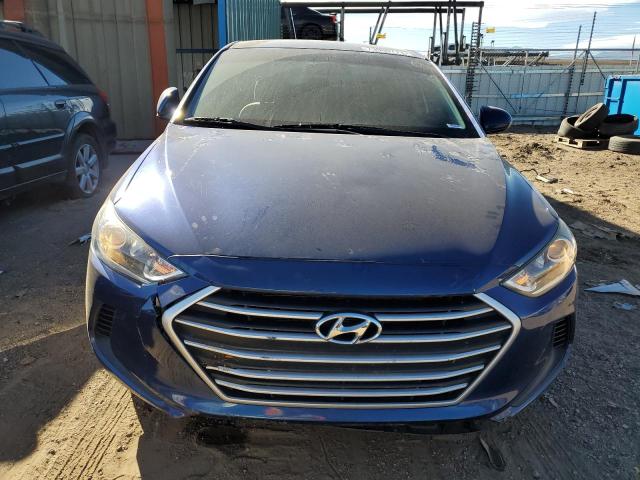 5NPD74LF9JH315615 - 2018 HYUNDAI ELANTRA SE BLUE photo 5