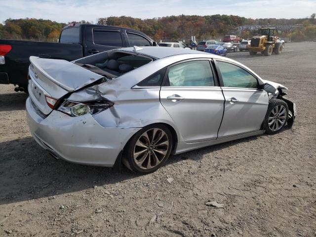 5NPEC4AC4DH538772 - 2013 HYUNDAI SONATA SE SILVER photo 3