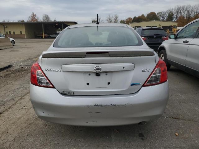 3N1CN7AP1EL869125 - 2014 NISSAN VERSA S SILVER photo 6