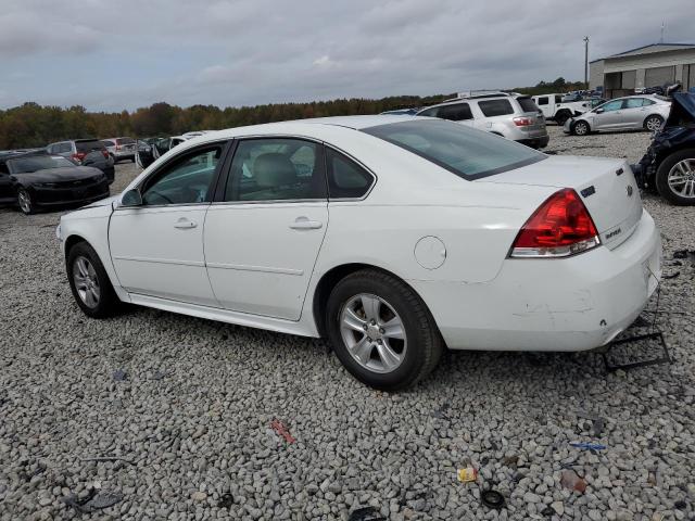 2G1WF5E39C1180766 - 2012 CHEVROLET IMPALA LS WHITE photo 2