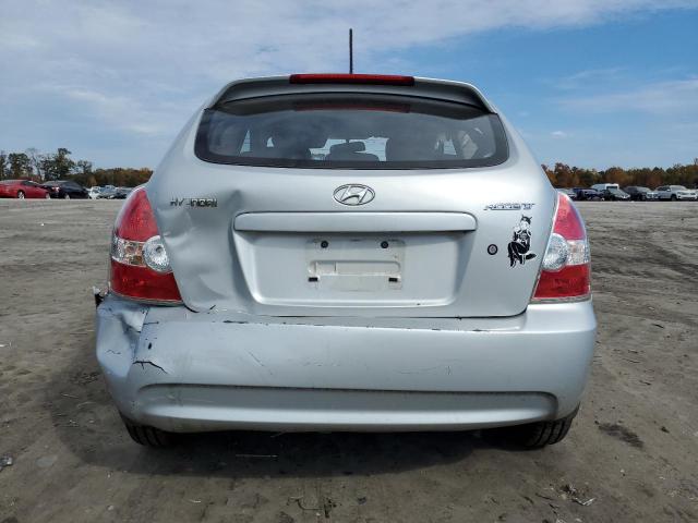 KMHCM36C29U116824 - 2009 HYUNDAI ACCENT GS SILVER photo 6