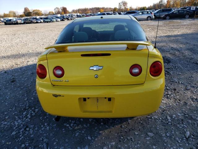 1G1AK18F687289815 - 2008 CHEVROLET COBALT LS YELLOW photo 6