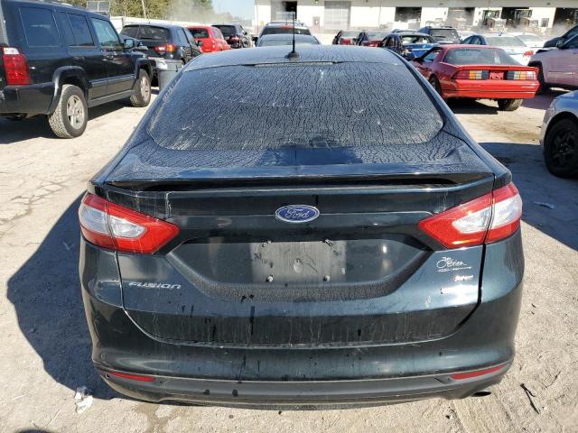 3FA6P0HD2ER192225 - 2014 FORD FUSION SE BLACK photo 6