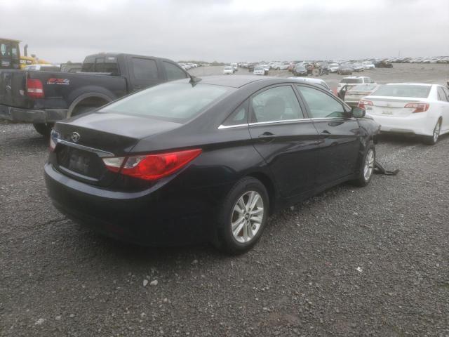 5NPEB4AC1CH355332 - 2012 HYUNDAI SONATA GLS BLACK photo 3