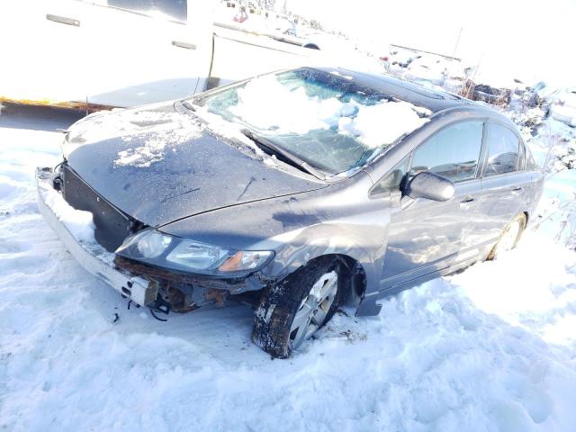 2HGFA1E64AH043250 - 2010 HONDA CIVIC LX-S GRAY photo 1