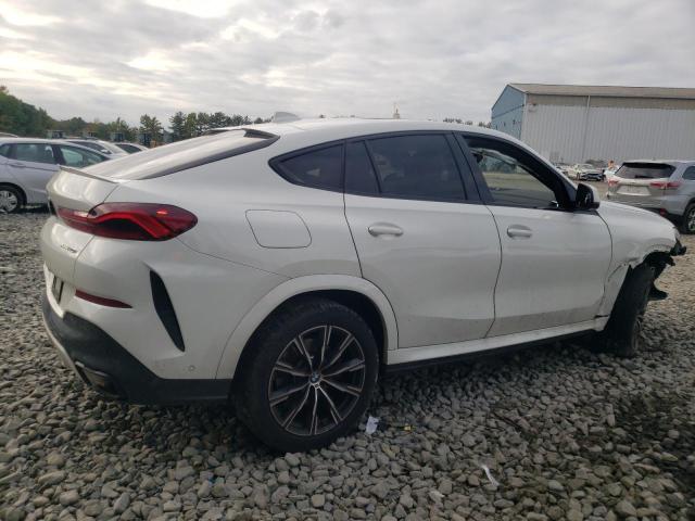 5UXCY6C07P9P59558 - 2023 BMW X6 XDRIVE40I WHITE photo 3