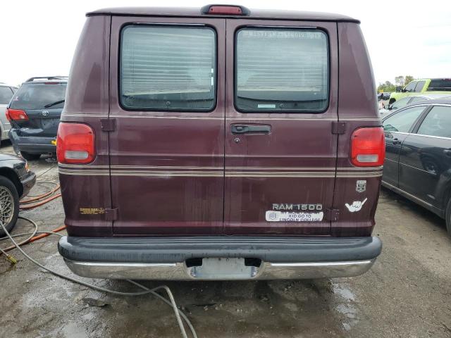 2B6HB11X5XK521811 - 1999 DODGE RAM VAN B1500 BURGUNDY photo 6