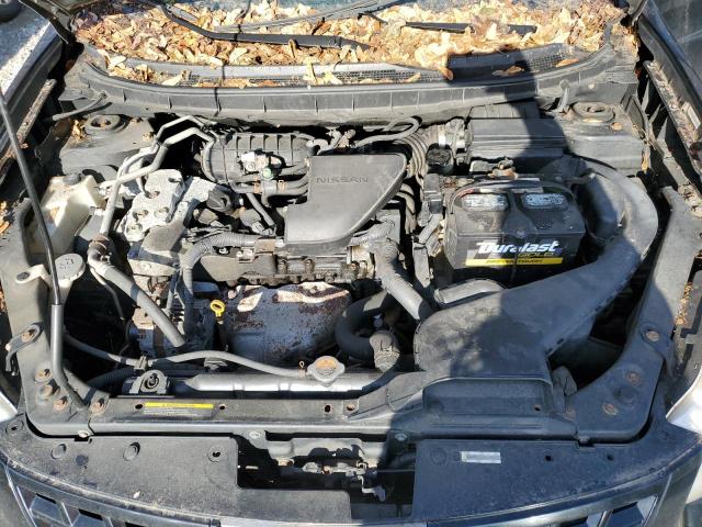 JN8AS58V48W128363 - 2008 NISSAN ROGUE S BLACK photo 11