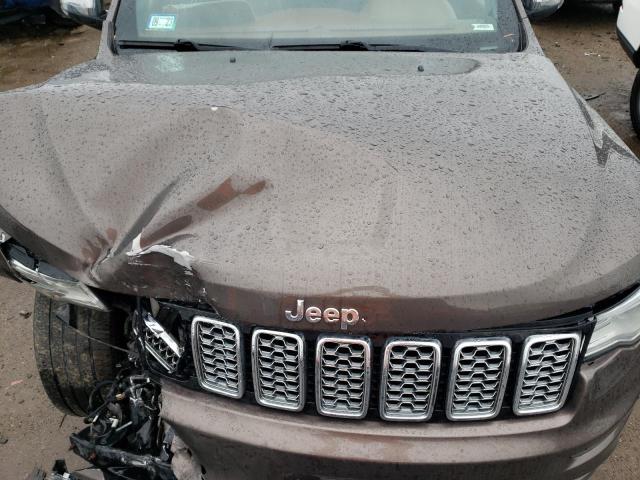 1C4RJFJT0HC729383 - 2017 JEEP GRAND CHER SUMMIT 棕色 照片 12