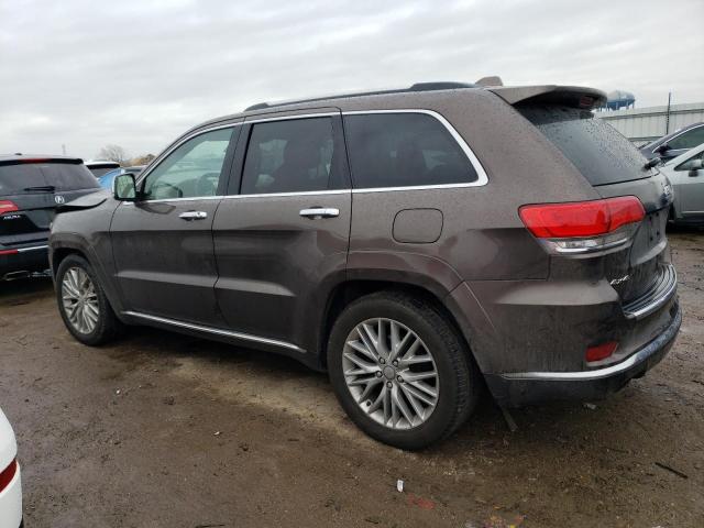 1C4RJFJT0HC729383 - 2017 JEEP GRAND CHER SUMMIT 棕色 照片 2