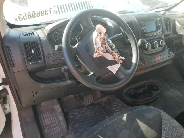 3C6TRVDG9KE519332 - 2019 RAM PROMASTER 2500 HIGH თეთრი ფოტო 8