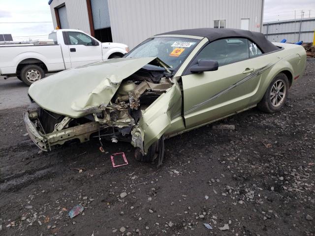 1ZVFT84N955224297 - 2005 FORD MUSTANG GREEN photo 1