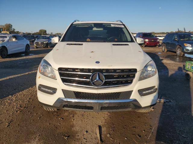 4JGDA5HB1CA086088 - 2012 MERCEDES-BENZ ML 350 4MATIC WHITE photo 5