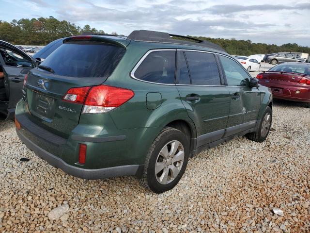 4S4BRCCC8B3409611 - 2011 SUBARU OUTBACK 2.5I PREMIUM GREEN photo 3