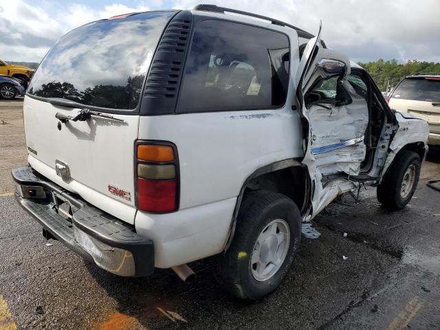 1GKEC13Z44J130915 - 2004 GMC YUKON WHITE photo 3