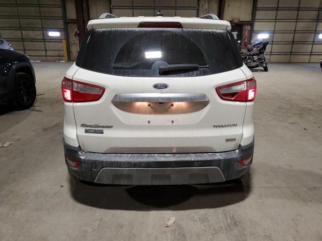 MAJ3P1VE7JC206280 - 2018 FORD ECOSPORT TITANIUM WHITE photo 6