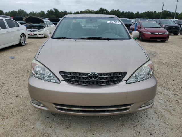 4T1BF30K13U554067 - 2003 TOYOTA CAMRY LE GOLD photo 5