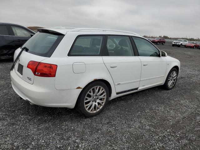 WAUKF68E38A131338 - 2008 AUDI A4 2.0T AVANT QUATTRO WHITE photo 3