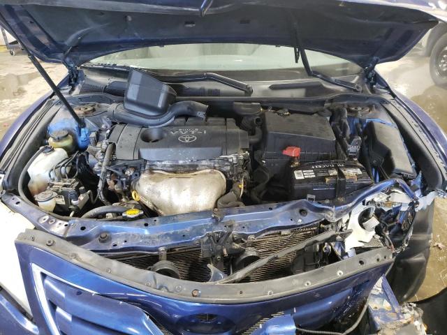 4T4BF3EK6AR066390 - 2010 TOYOTA CAMRY BASE BLUE photo 11