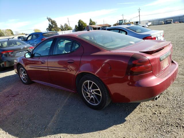 2G2WR524641121367 - 2004 PONTIAC GRAND PRIX GTP Bordo foto 2