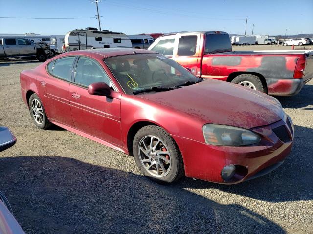 2G2WR524641121367 - 2004 PONTIAC GRAND PRIX GTP Bordo foto 4