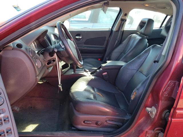 2G2WR524641121367 - 2004 PONTIAC GRAND PRIX GTP Bordo foto 7