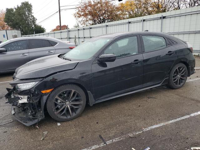 SHHFK7H94MU203883 - 2021 HONDA CIVIC SPORT TOURING BLACK photo 1