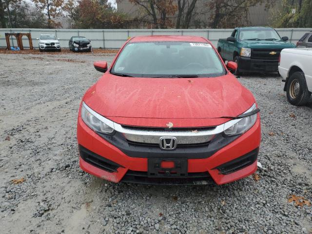 2HGFC2F51JH510257 - 2018 HONDA CIVIC LX RED photo 5