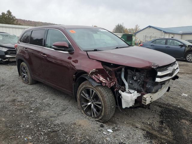 5TDBZRFH4HS360526 - 2017 TOYOTA HIGHLANDER LE BURGUNDY photo 4