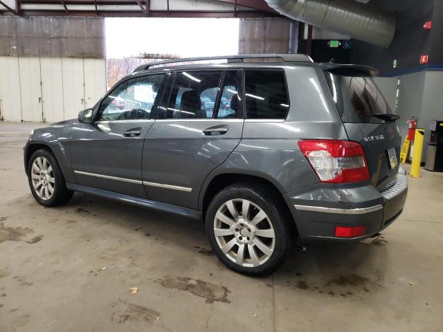 WDCGG8HB4BF554263 - 2011 MERCEDES-BENZ GLK 350 4MATIC GRAY photo 2